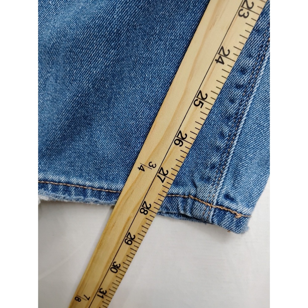 American Eagle Mom Jean Next Level Stretch Womens 18 Blue Denim High Rise 38x28 - Picture 5 of 12